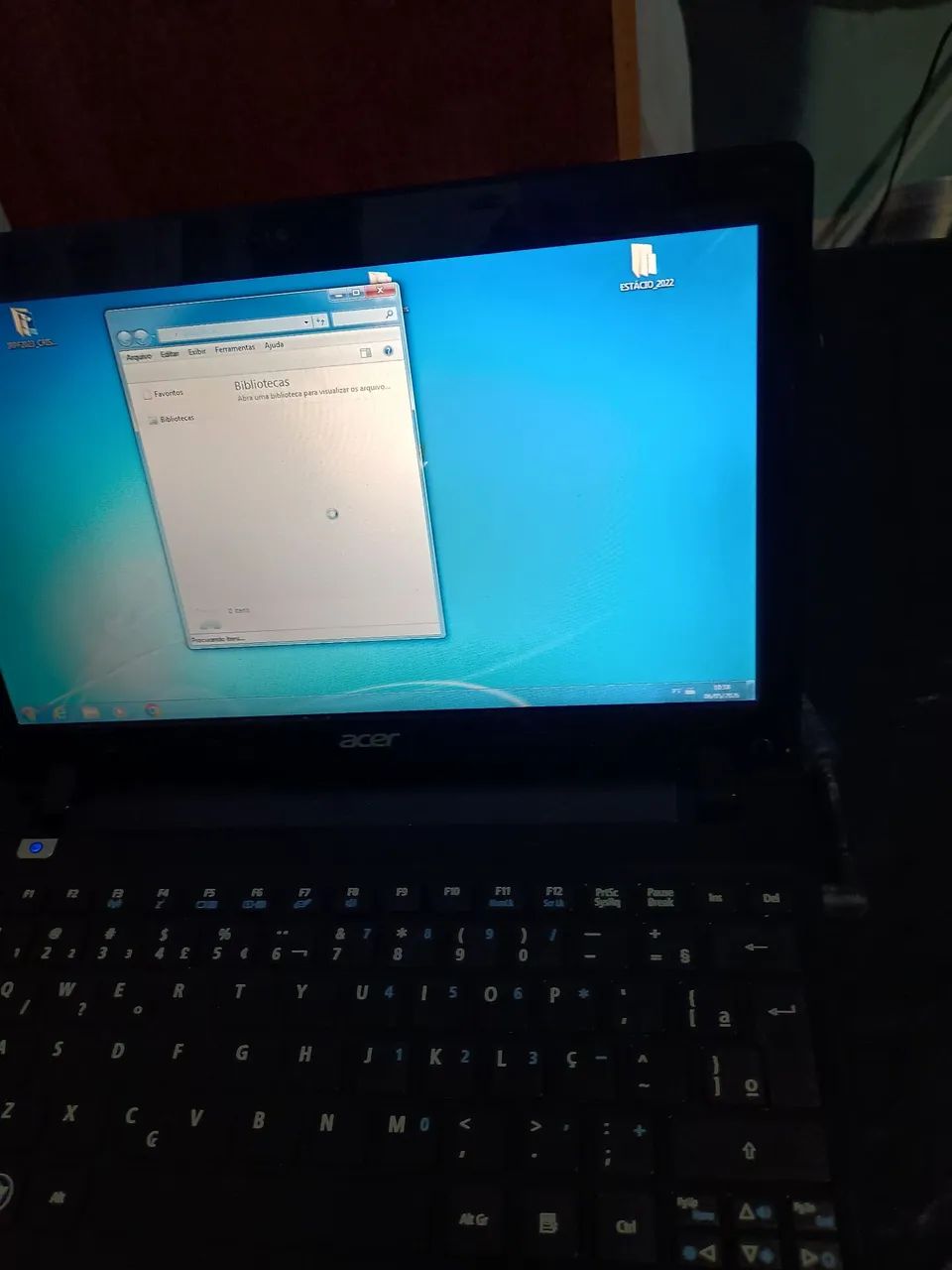 Netbook Acer Aspire One - Usado e Funcional (Ideal para Estudos / Peças) - Foto 3
