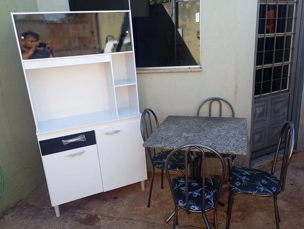 Kit Combo Armário de Cozinha + Mesa Novos  - Foto 4
