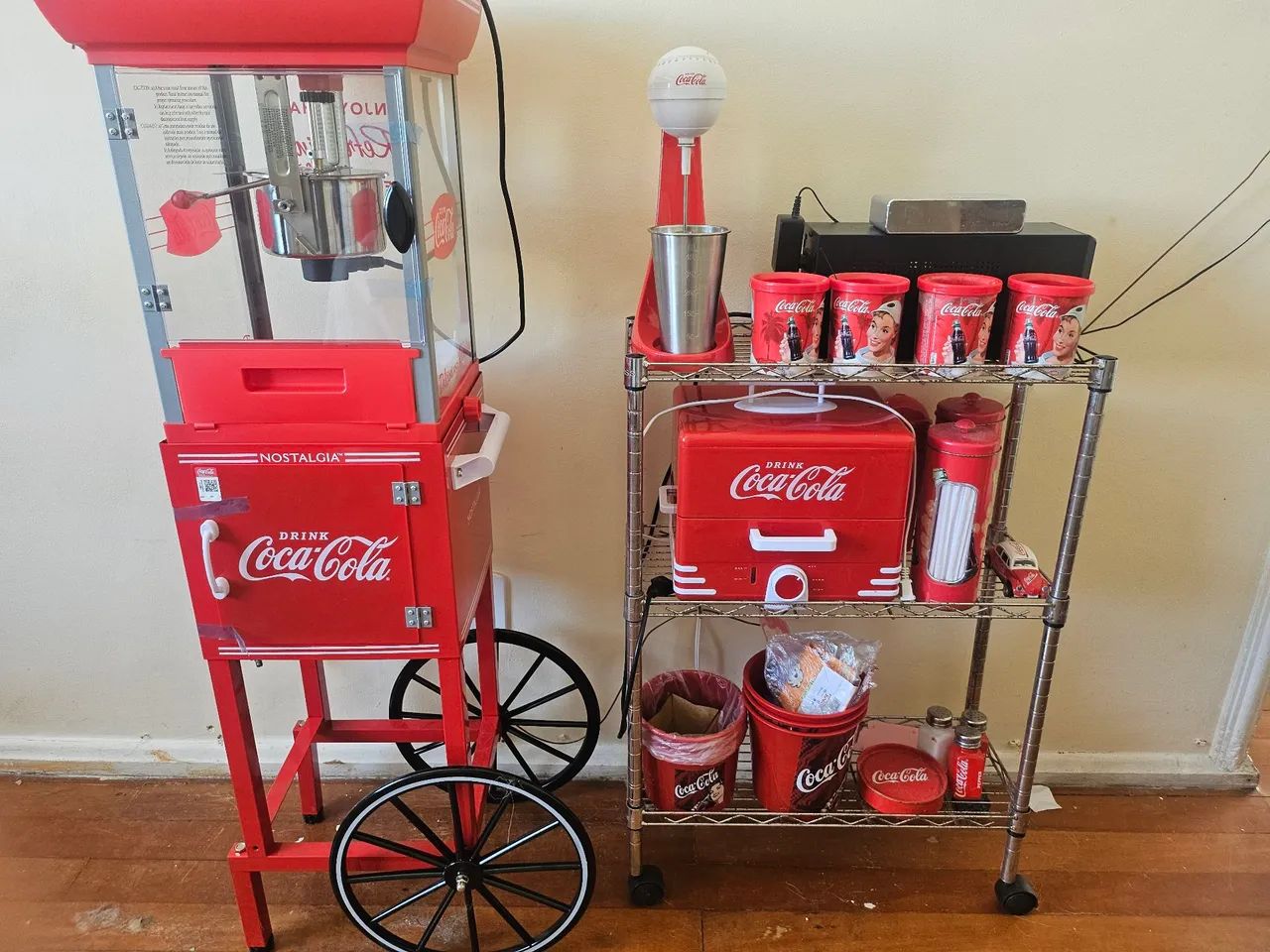 Kit coca cola nostalgia para eventos 