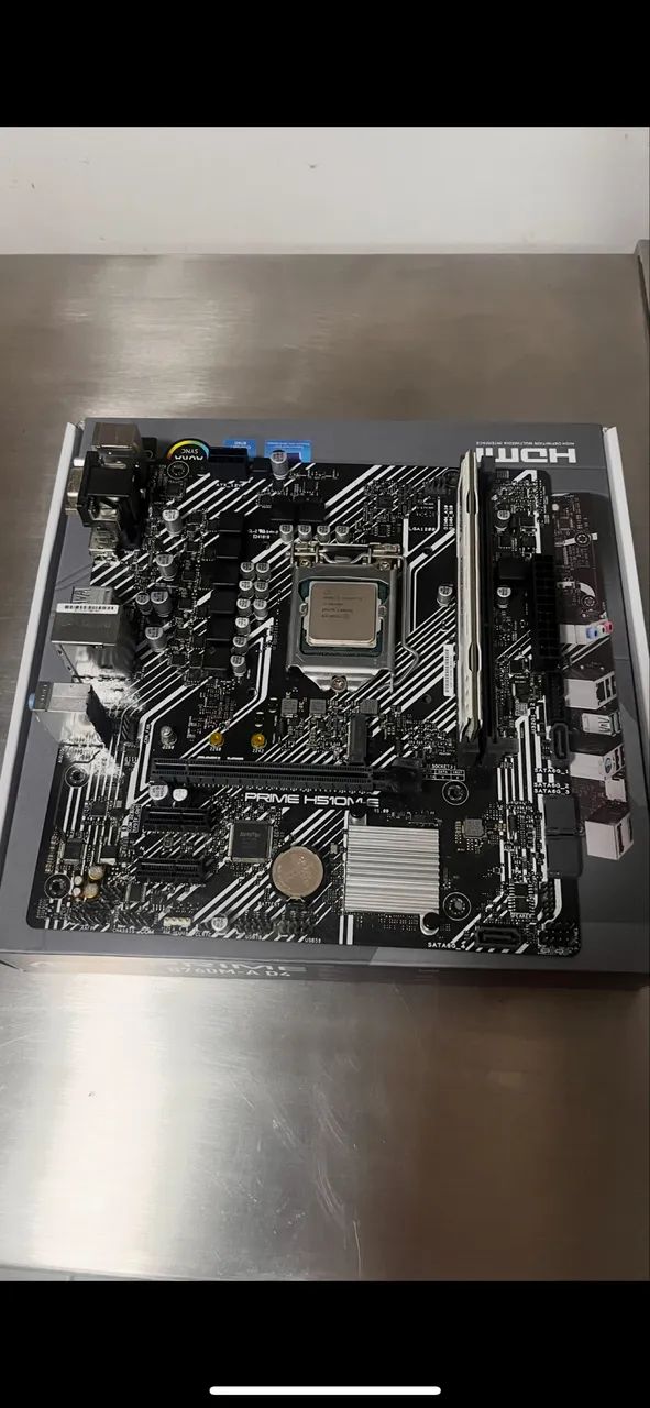Placa mãe Asus prime h510M-e (Leia a descrição)  - Foto 2