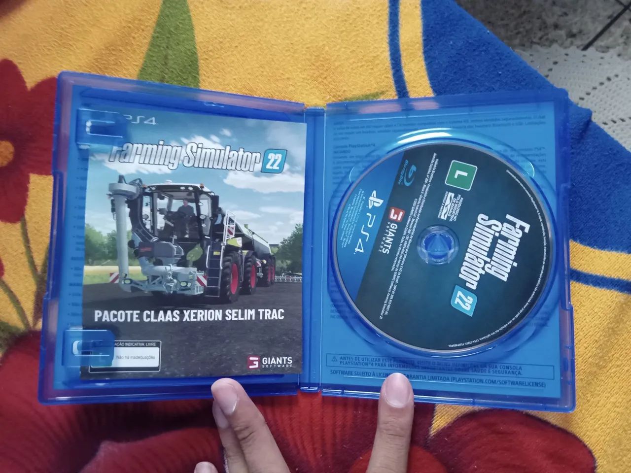 FARMING SIMULATOR 22 - PLAY 4 & PLAY 5 - MIDIA FISICA - COM ATUALIZAÇÃO PLAY 5 - Foto 2