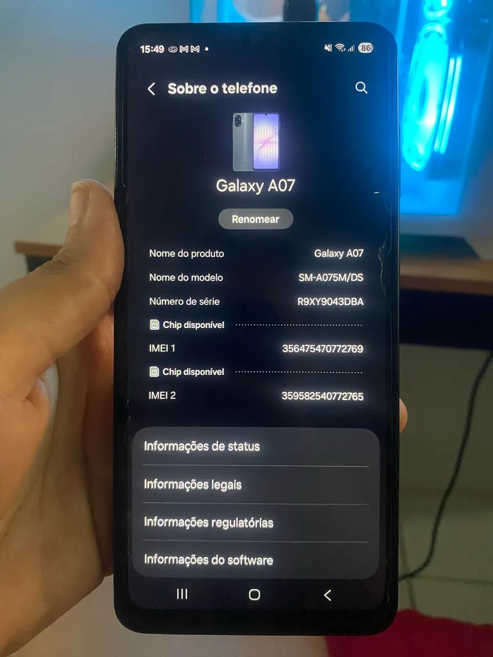Celular a07 smartphone Samsung  - Foto 3