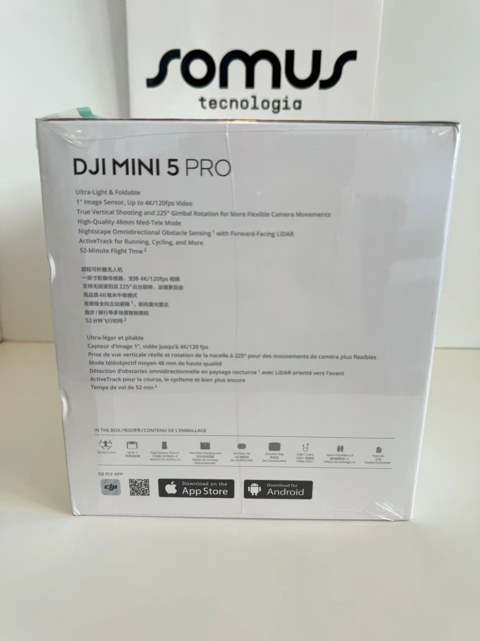 Drone Dji mini 5 pro - combo fly more PLUS RC2 (lacrado) - Foto 2