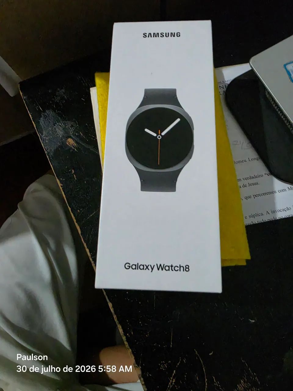 Venda galáxia watch 8 LTE WI-FI GPS BLUETOOTH 44mm com nota fiscal