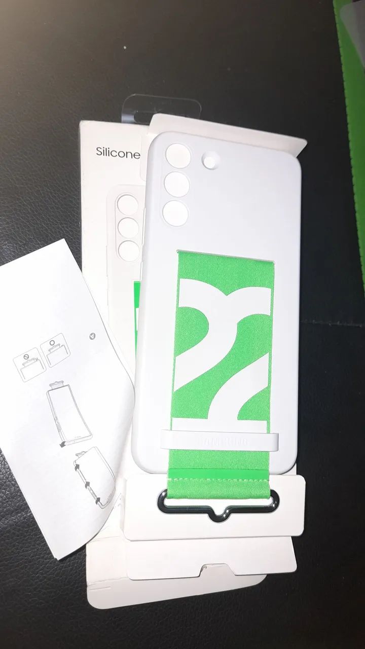 Capa silicone cover com cinta galaxy s22 plus