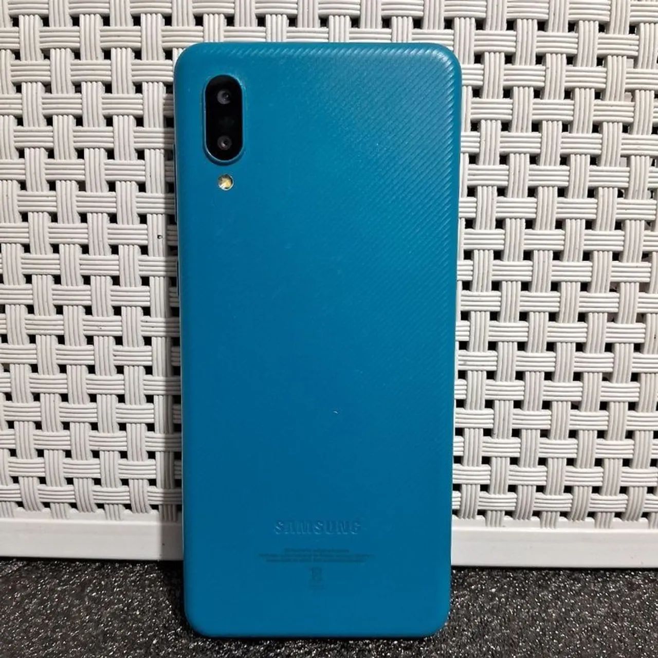Samsung A02 AZUL  (ESTÁ ÓTIMO) - Foto 2