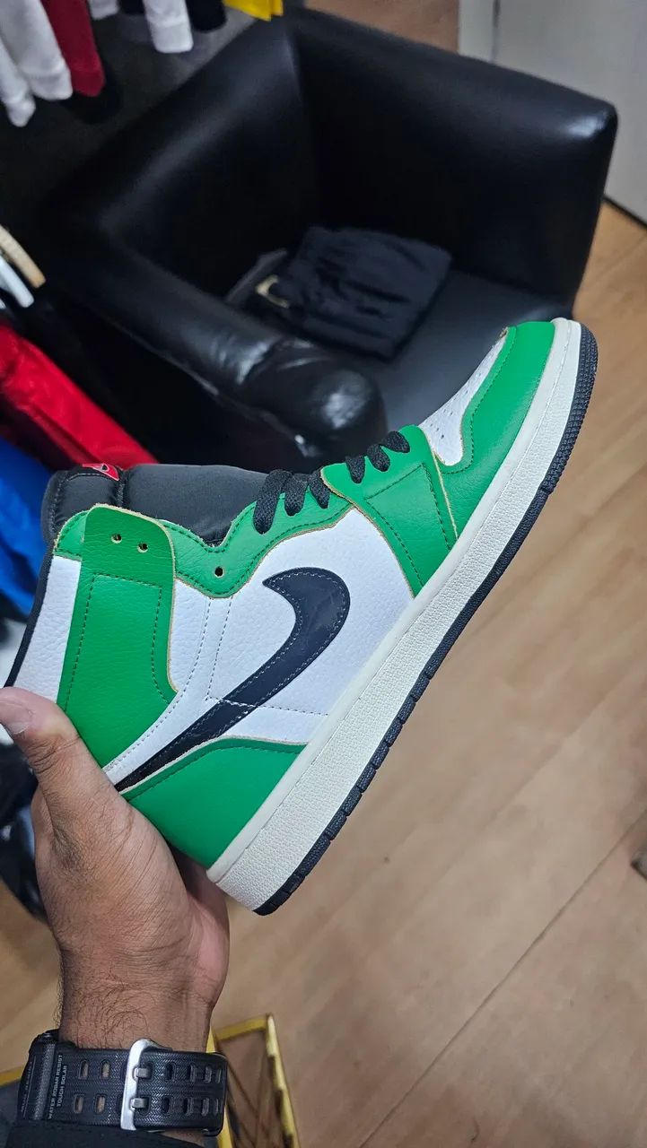 Air Jordan 1 Lucky Green - Foto 2