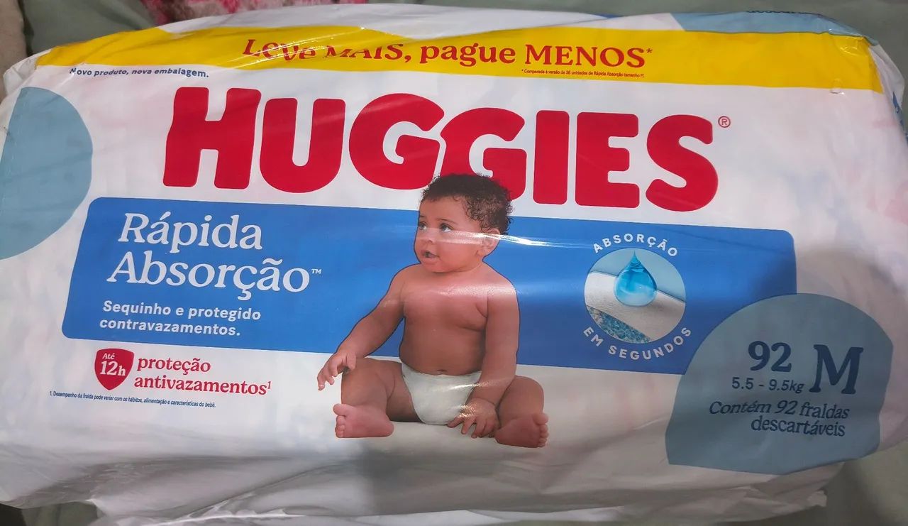 Fralda tam M obs; não faço entrega