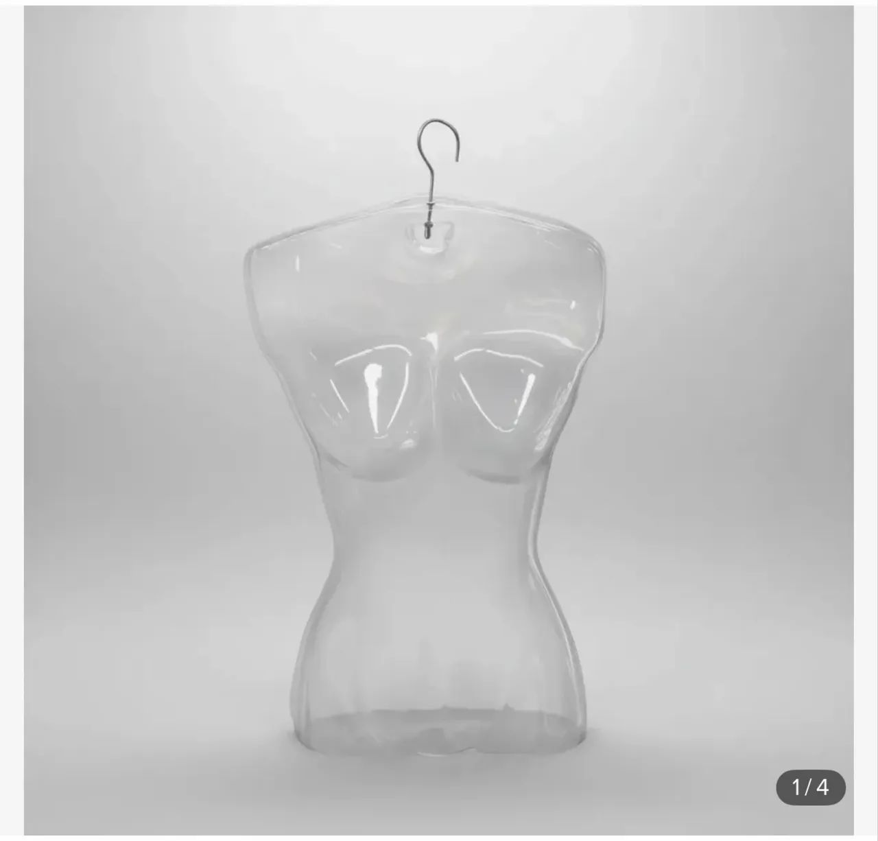 Cabide corpinho PVC feminino 