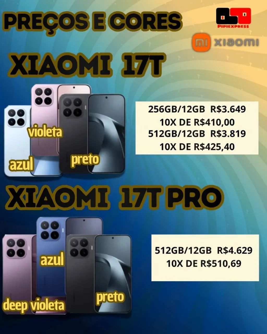 Xiaomi 17T e Xiaomi 17T Pro! Linha Premium.  - Foto 2