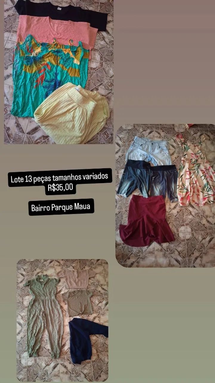 Lotes de Roupas baratinho - Foto 2