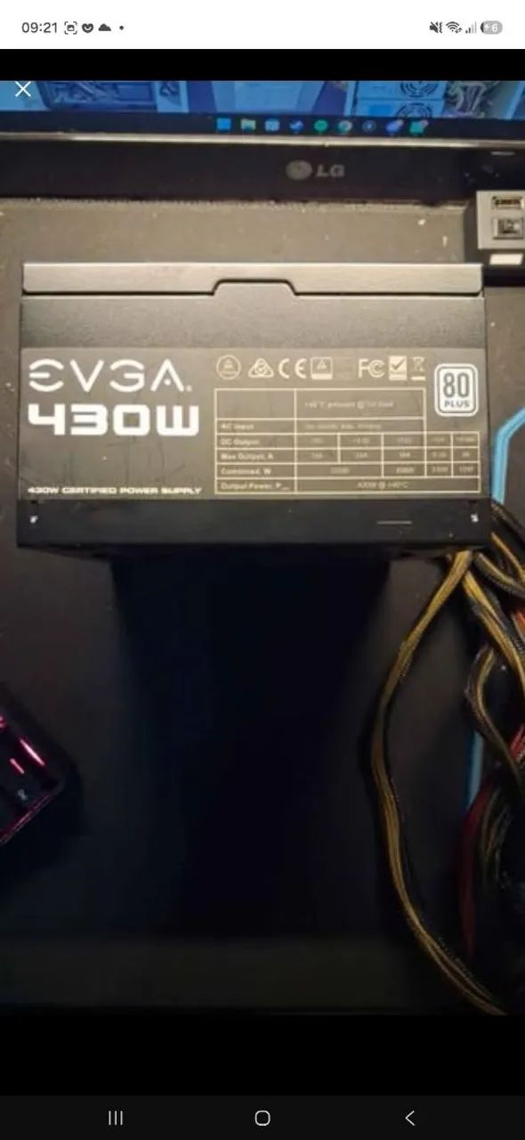 Fonte EVGA 430w 
