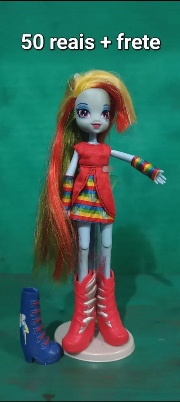 Boneca MLP Rainbow Dash
