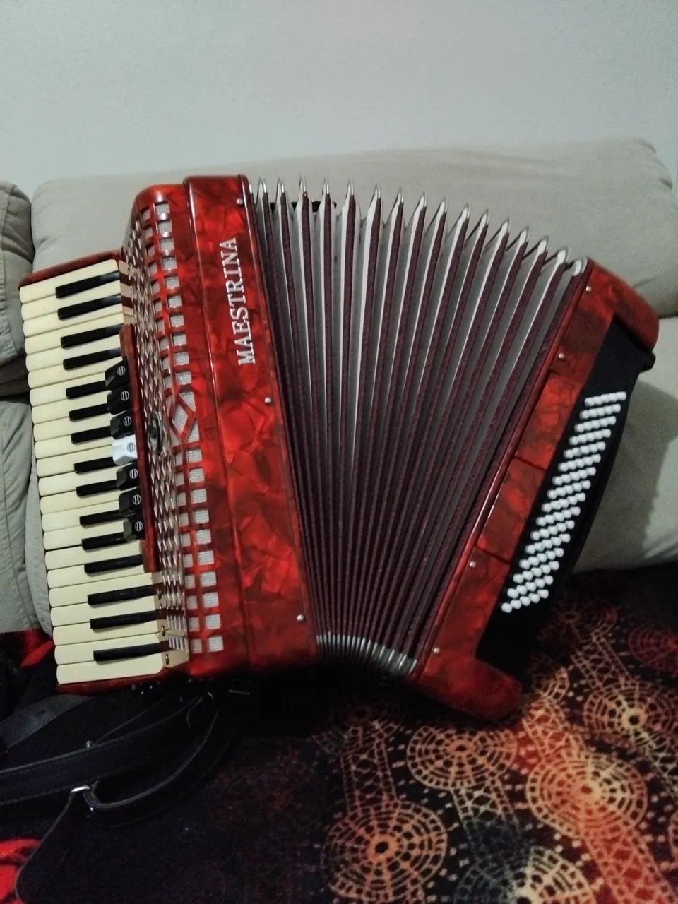 Acordeon Maestrina 80 baixos - Foto 3
