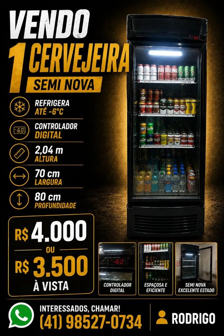 Vendo Cervejeira 
