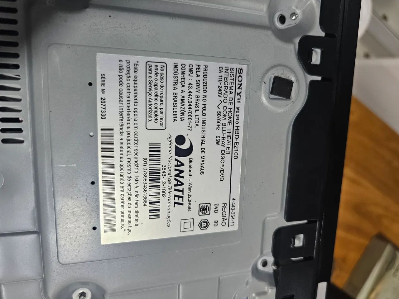 Home Theater Sony BDV-E2100 5.1 Blu-ray 3D Bluetooth HDMI ARC - Foto 5