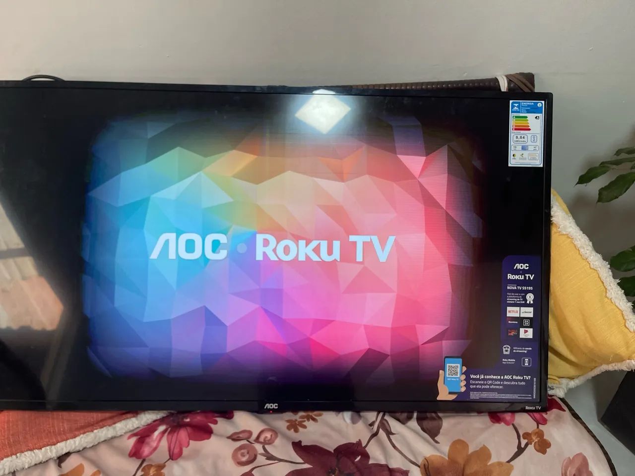 Smarttv aoc roku 43 polegadas  - Foto 5