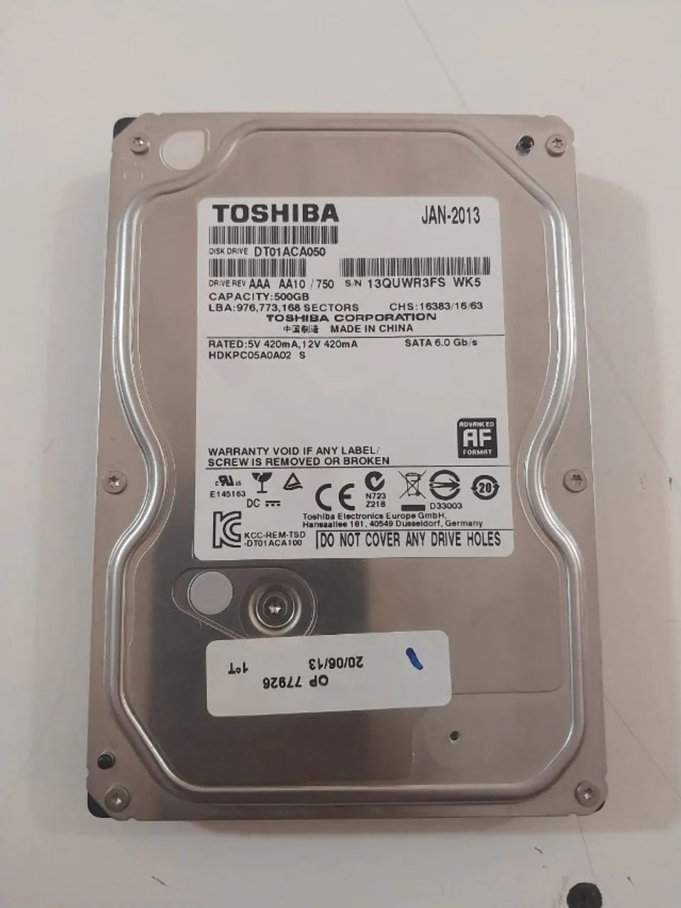 HD Toshiba 500GB