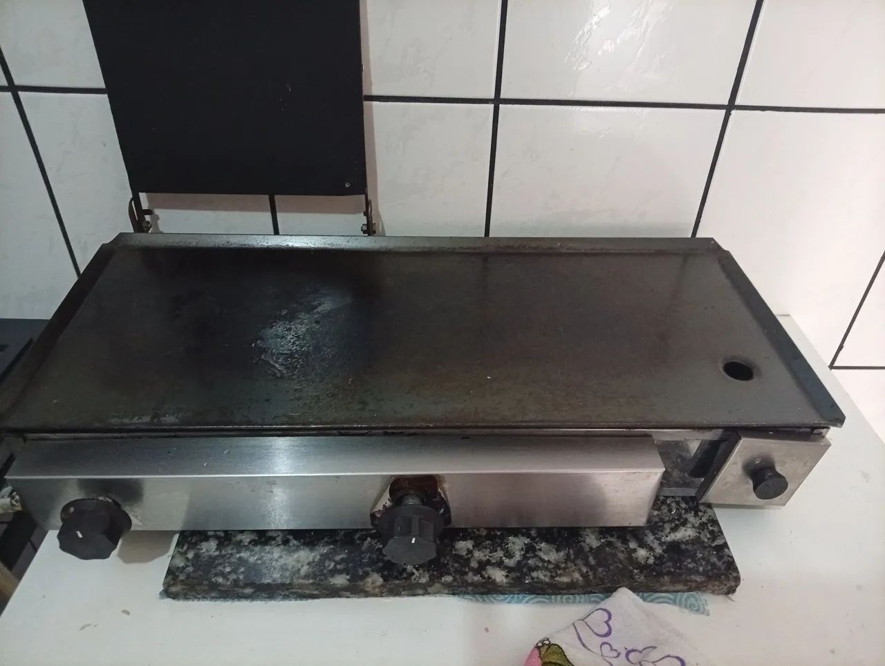 Chapa a gás com 2 boca - Foto 3