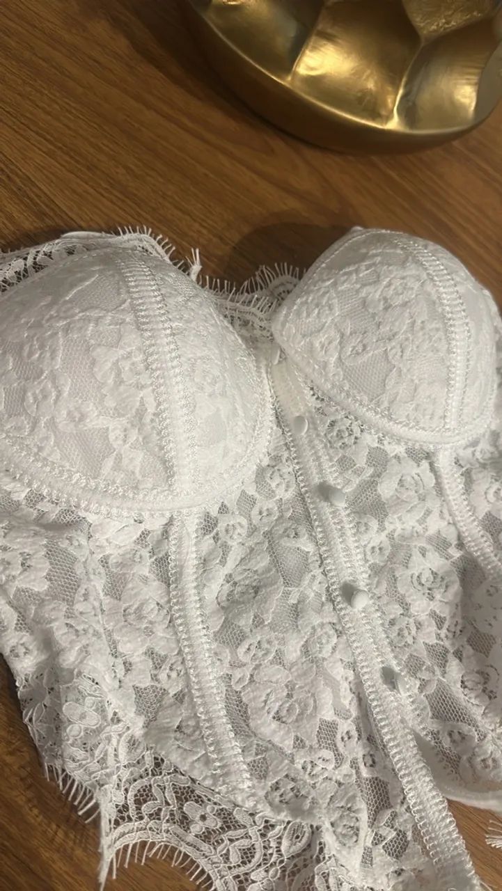 Corselet renda 