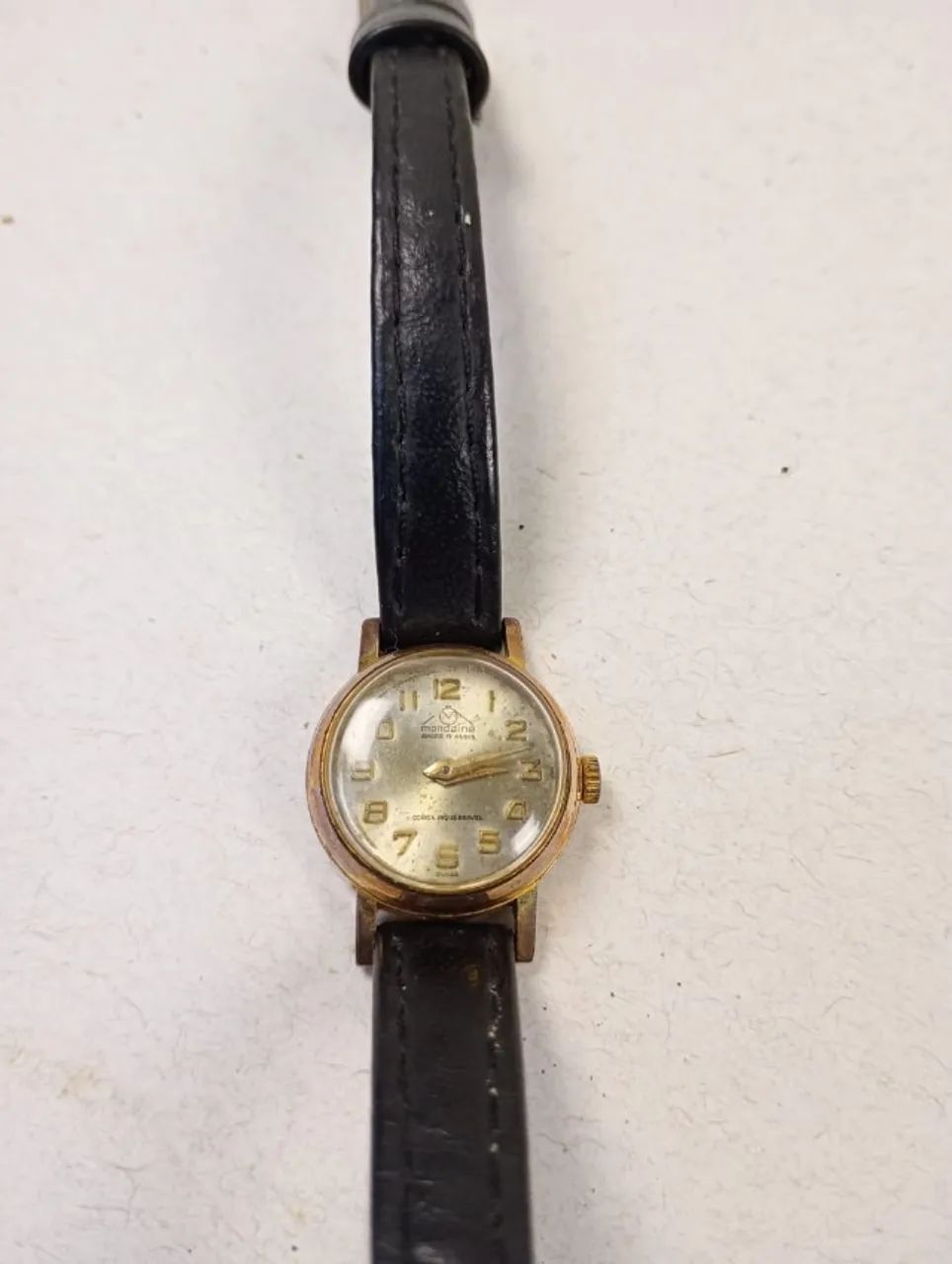 Relógio Vintage Mondaine Corda Manual 17 Rubis Swiss (Corda