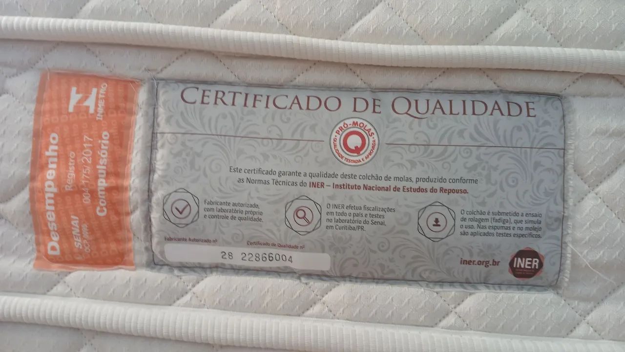 Cama box casal- colchao FA aspen  - Foto 5