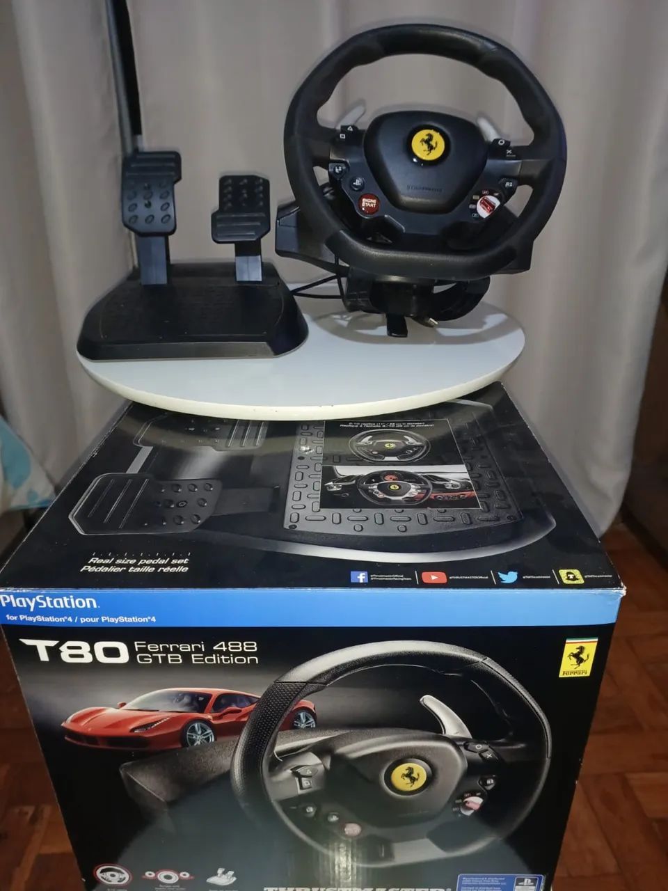 VOLANTE PS4 THRUSTMASTER T80 - Foto 4
