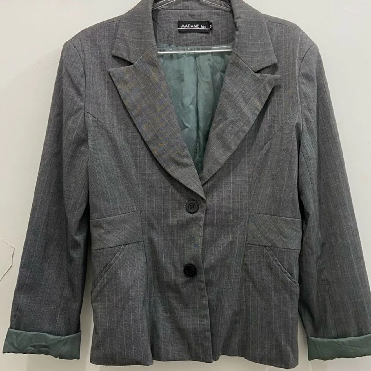 Blazer feminino grafite - Foto 2