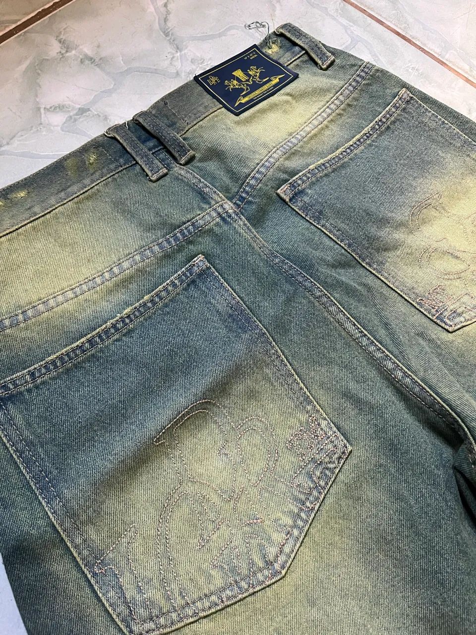 Calça baggy jeans leordre - Foto 4