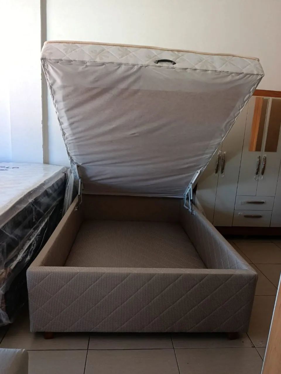 Cama box casal baú  - Foto 3