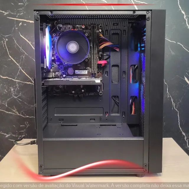 Setup Gamer i5 4460S, RX 550 4GB, 16GB RAM, SSD 120GB, Gabinete DarkFlash - Foto 3