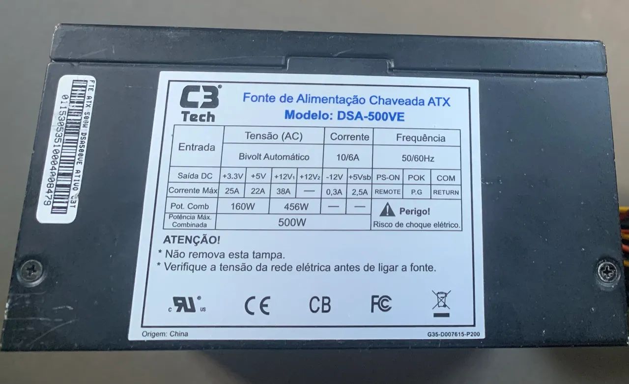 Fonte de Alimentação - 500 W - Foto 2