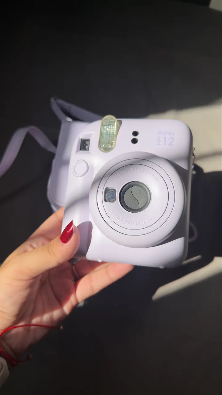 Câmera Instax Mini 12- lilás  - Foto 3