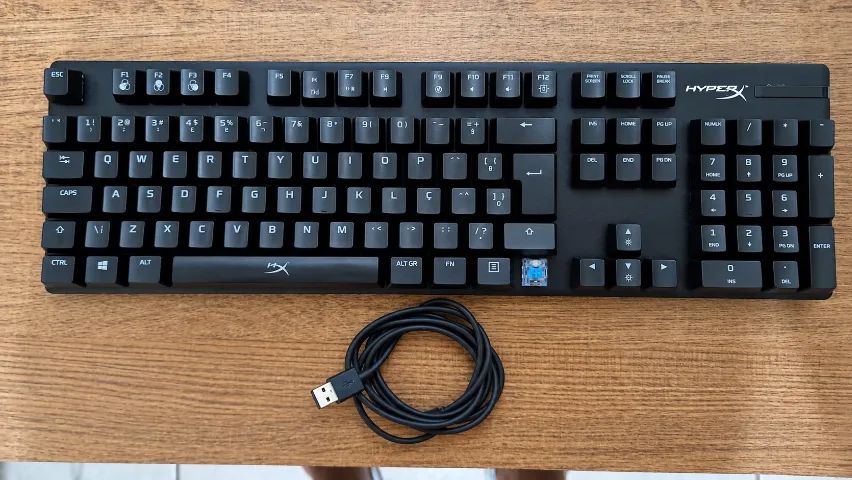 Teclado HyperX Alloy Origins RGB Blue ABNT2