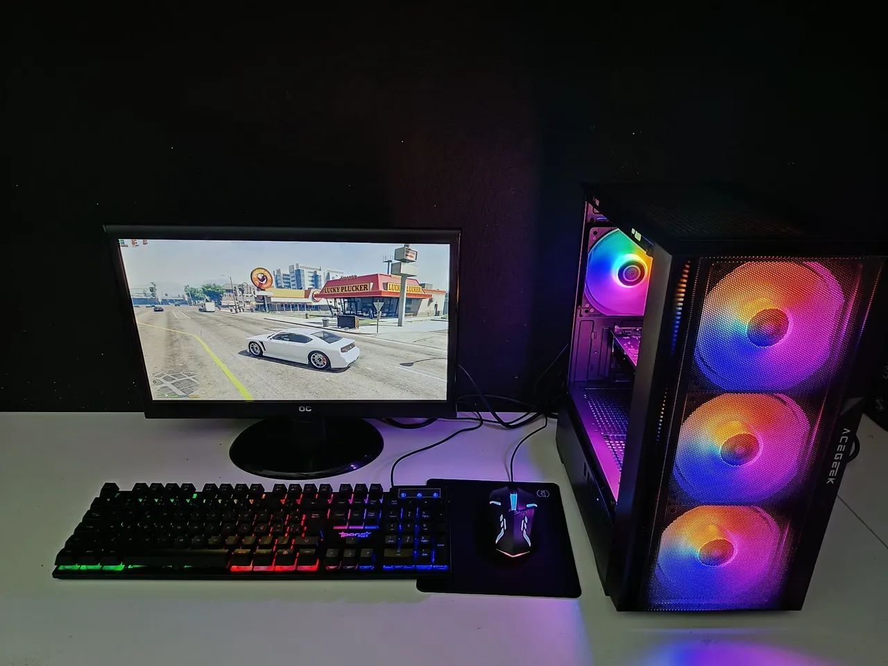 Pc gamer completo i5 GTA 5 free fire Roblox com garantia  - Foto 3