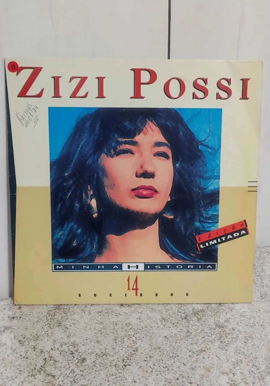 Disco de vinil Zizi Possi Minha História 