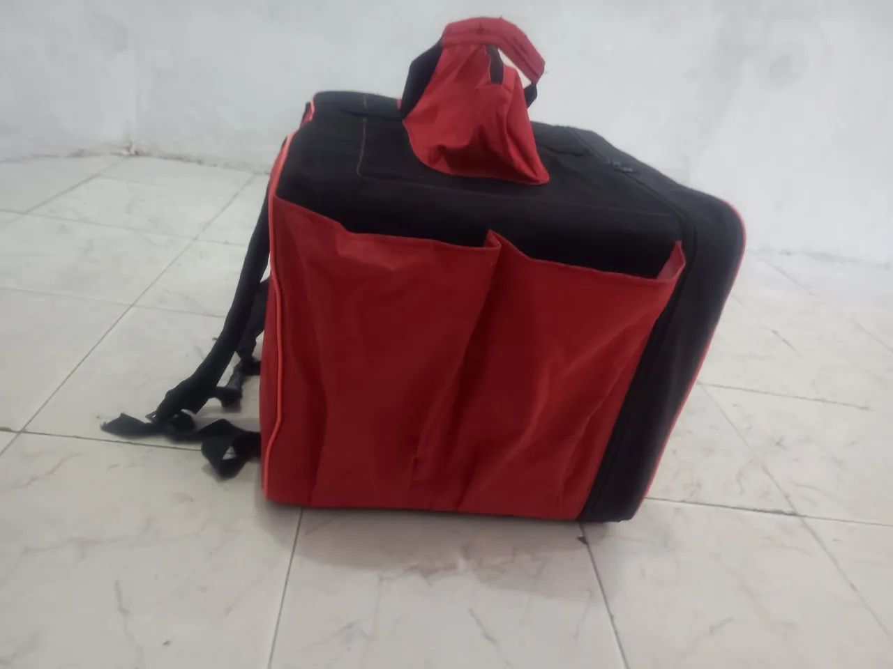 Bolsa térmica/ bag delivery vermelha  - Foto 3