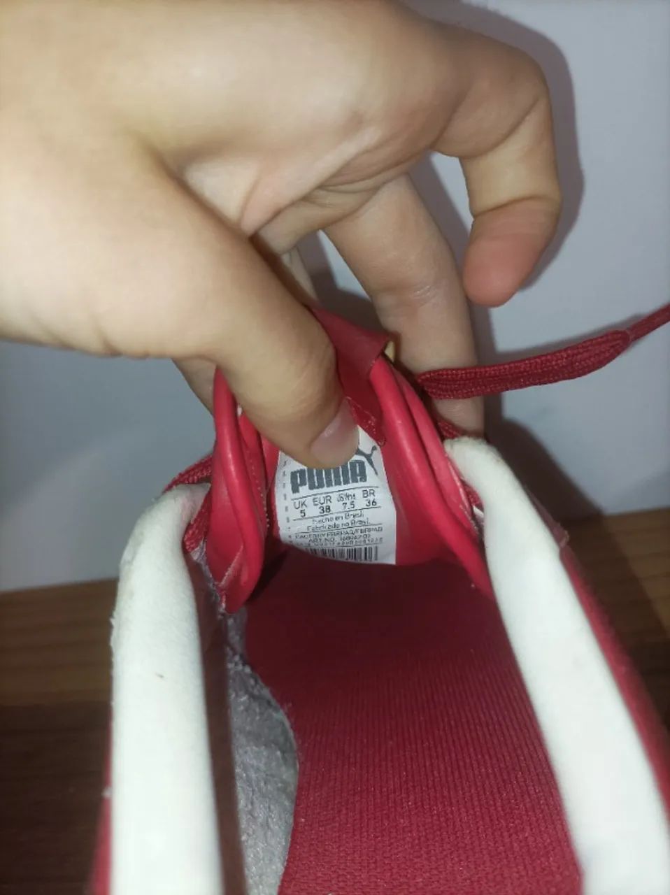 Tênis Puma Vermelho 36 - Foto 3