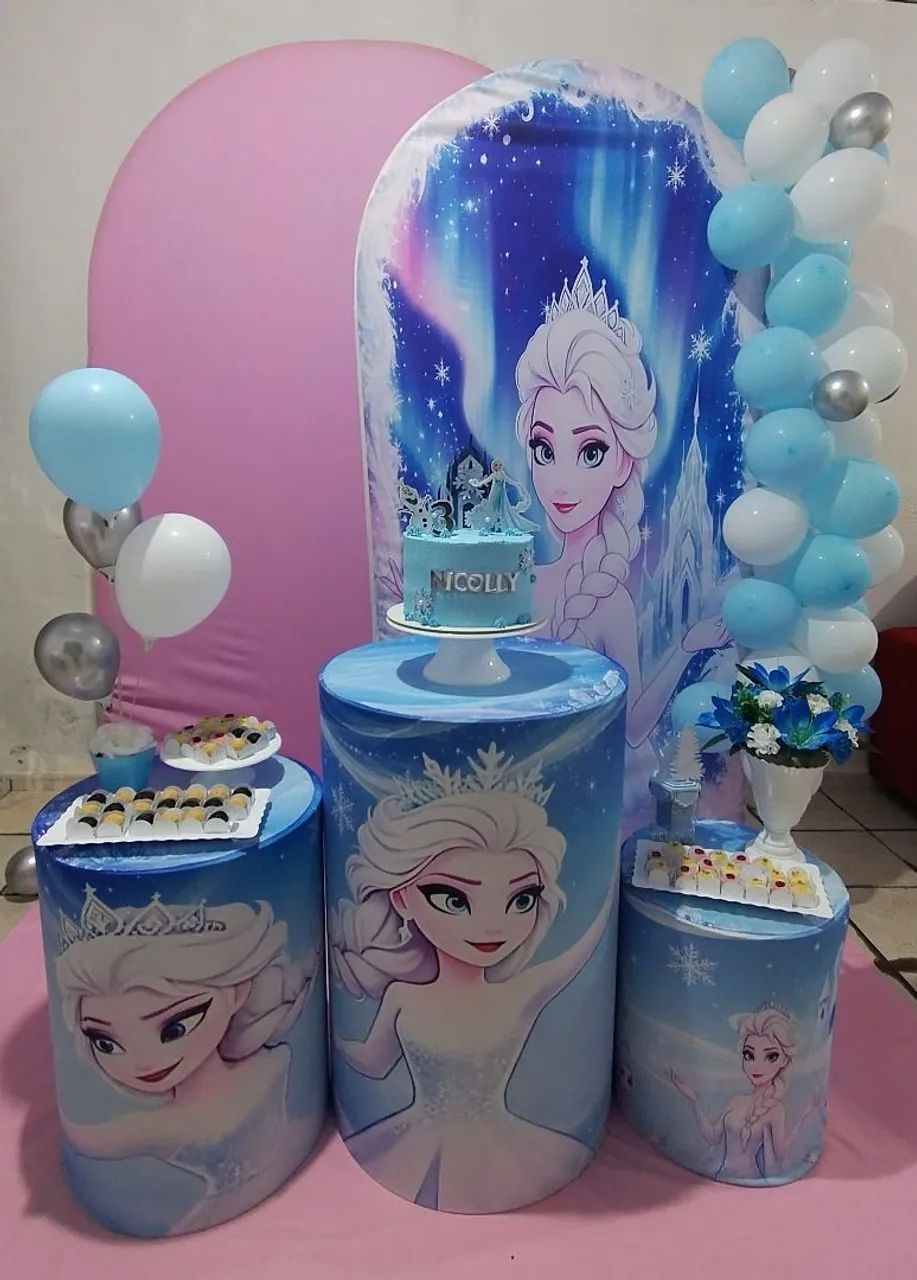Frozen Elsa Kit Padrão  - Foto 5