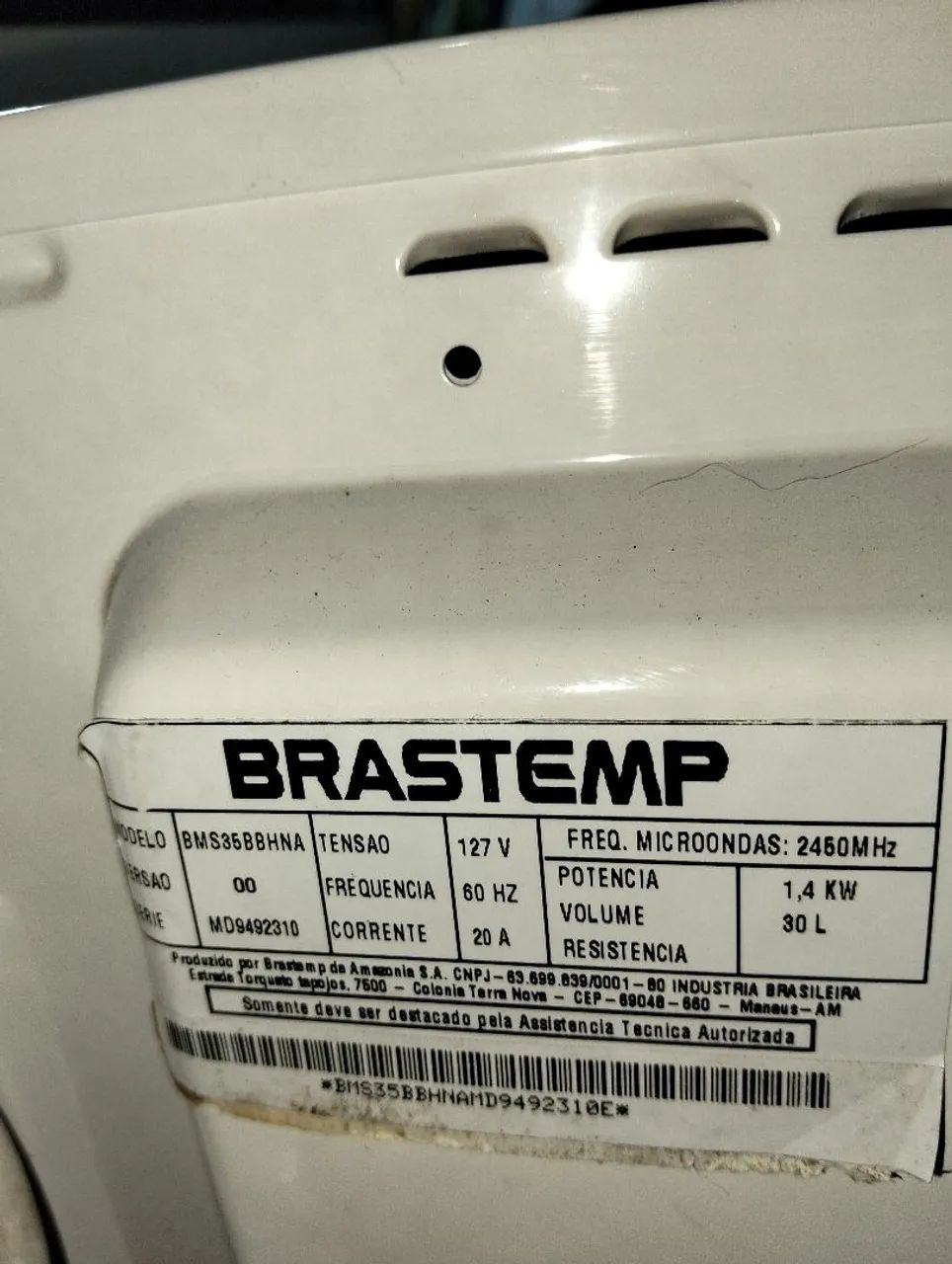 Micro-ondas Brastemp Maxi - 30 Litros - Funcionando Perfeitamente - Foto 6