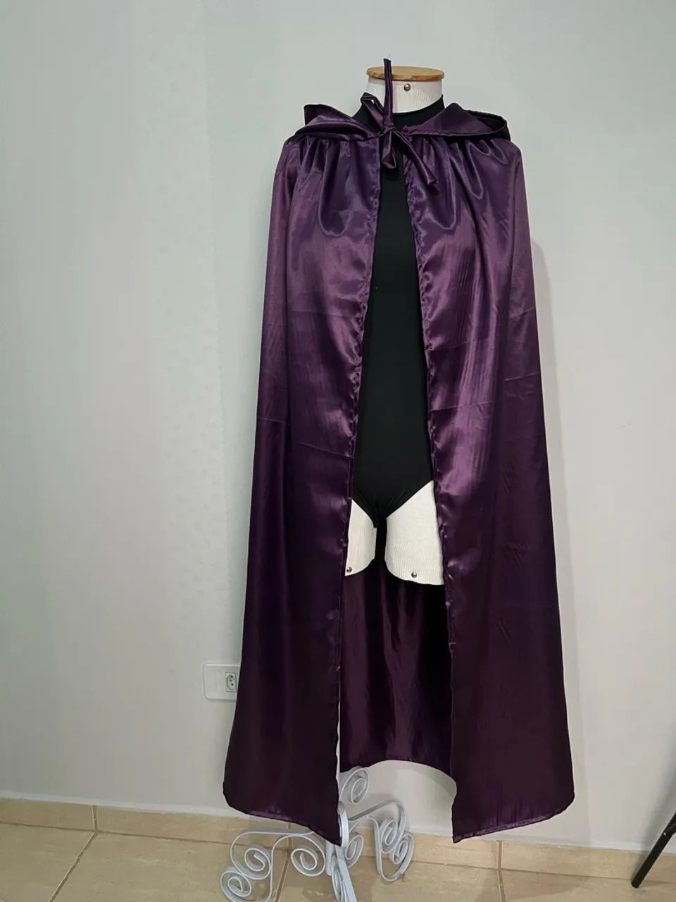 Cosplay Ravena Jovens Titãs - Kit Capa Roxa