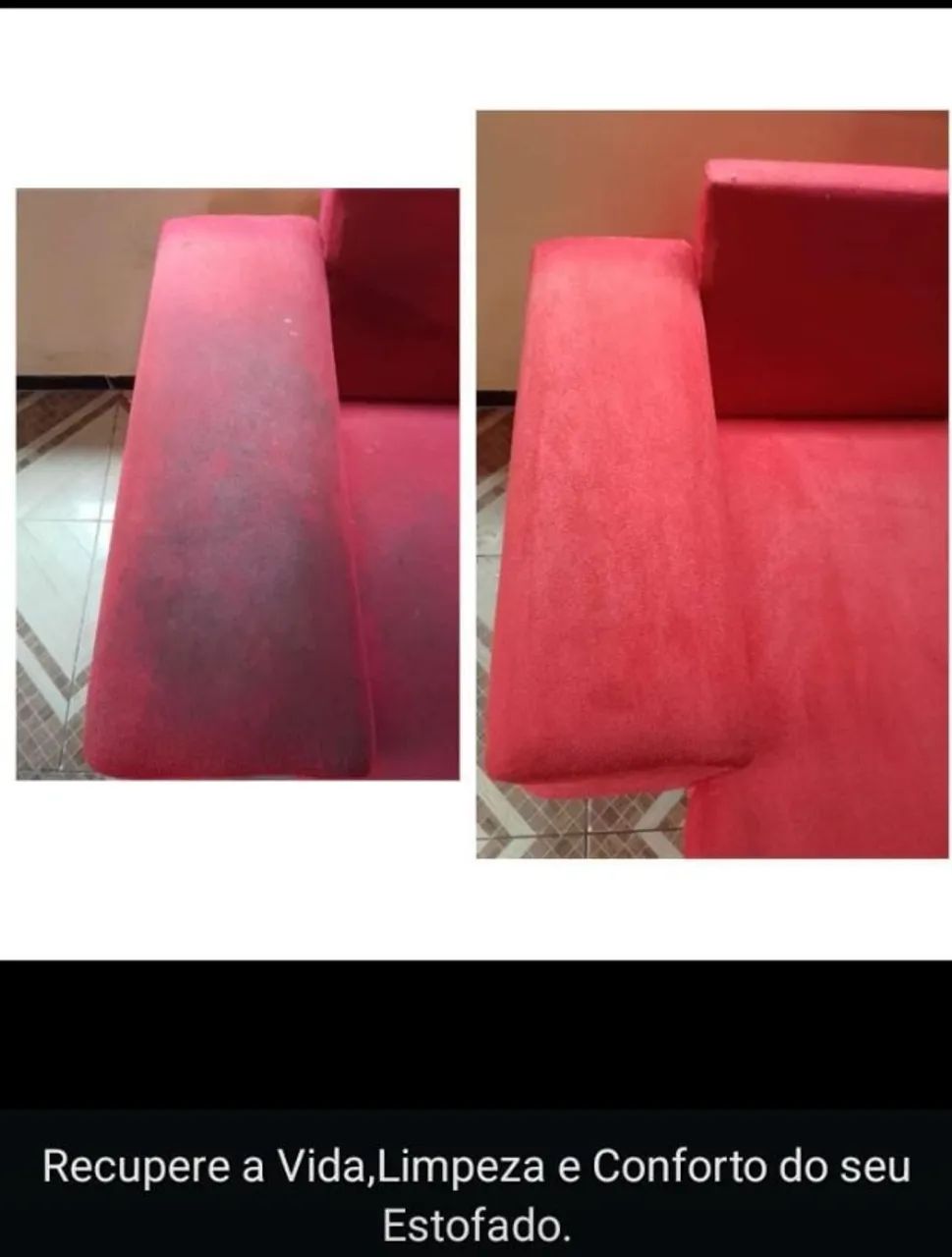 Limpeza e Higienizacao de estofados 