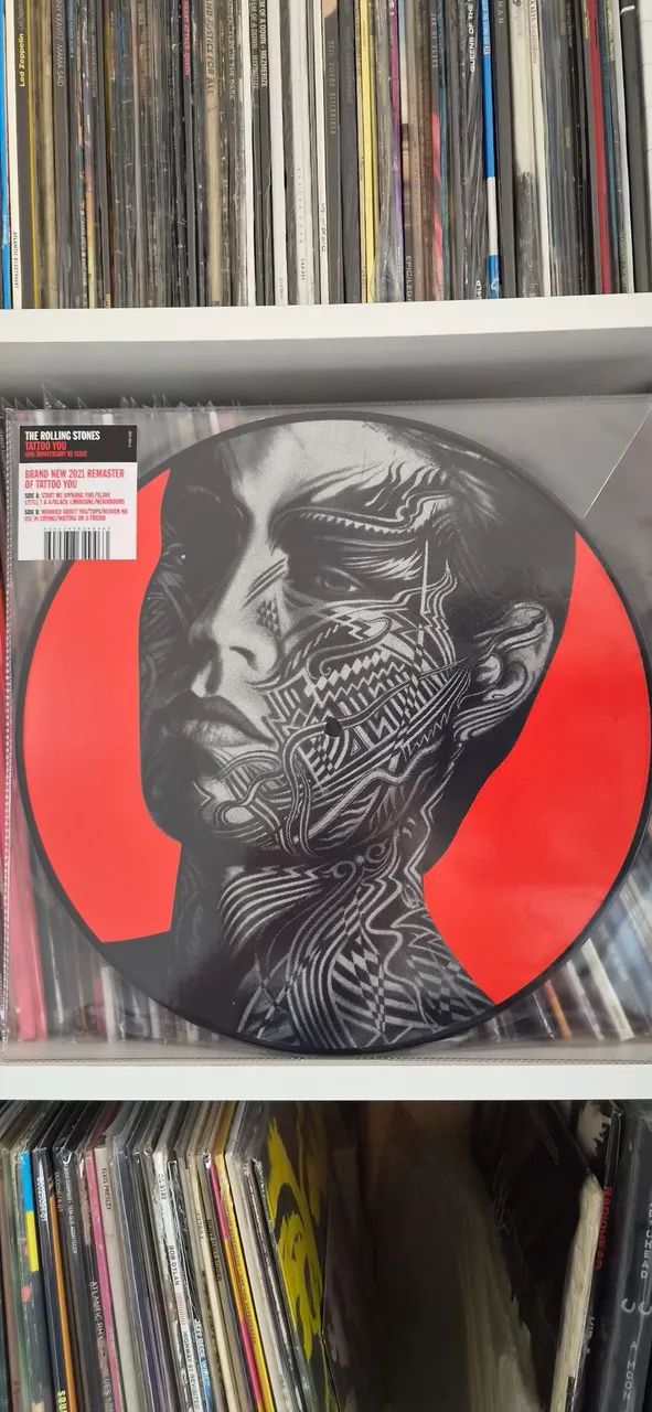 LP Rolling Stones- Tattoo You. PICTURE DISC 