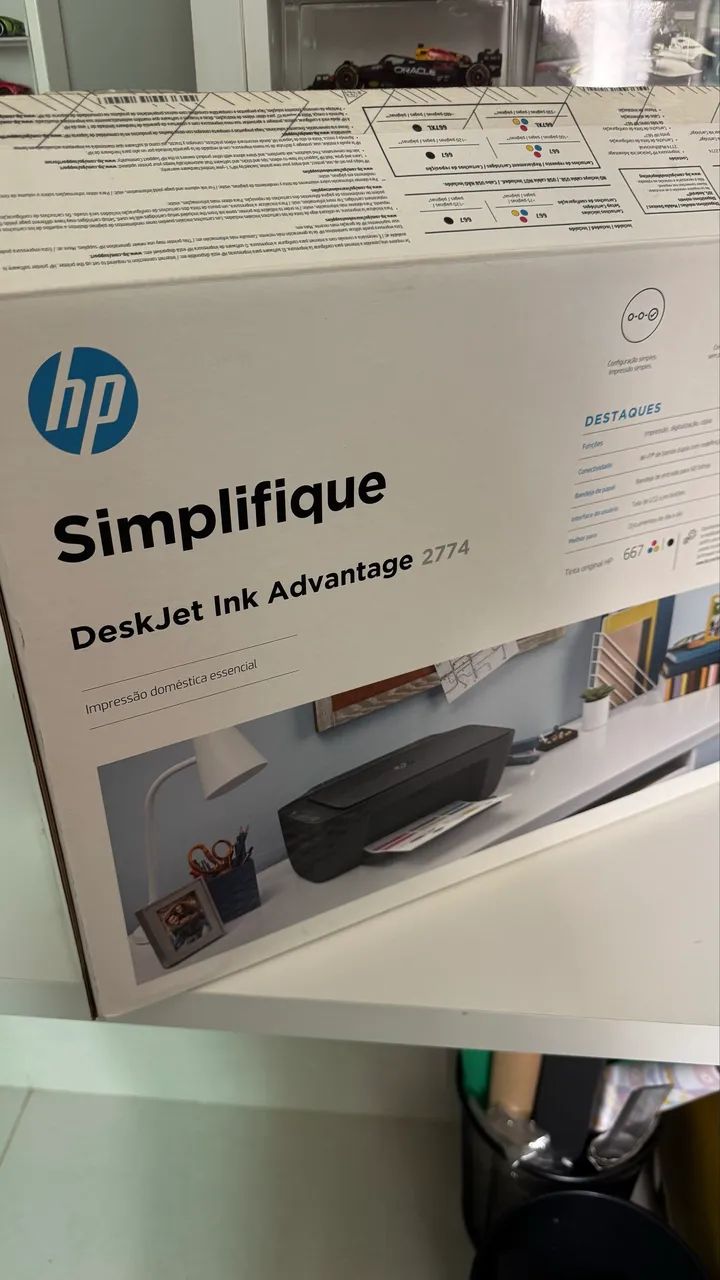 Impressora Multifuncional Hp 2774 - Foto 4