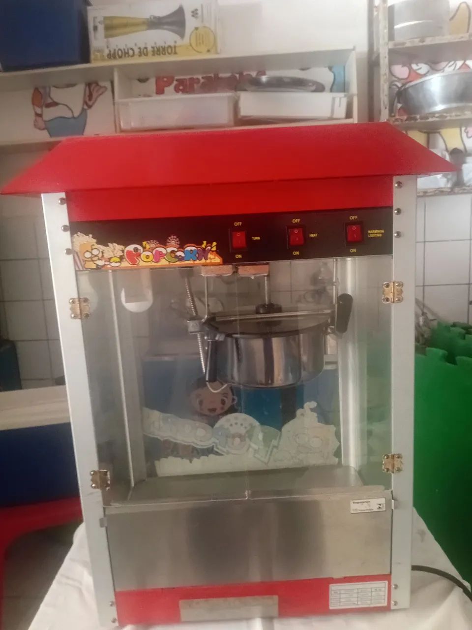 Vende se uma pipoqueira Nova - Foto 3
