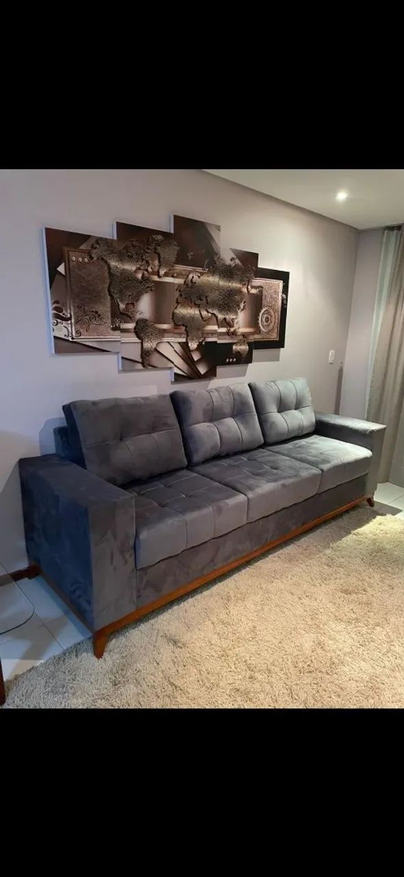 Sofá Retrátil Reclinável (Luxuoso) Mega Oferta. - Foto 4