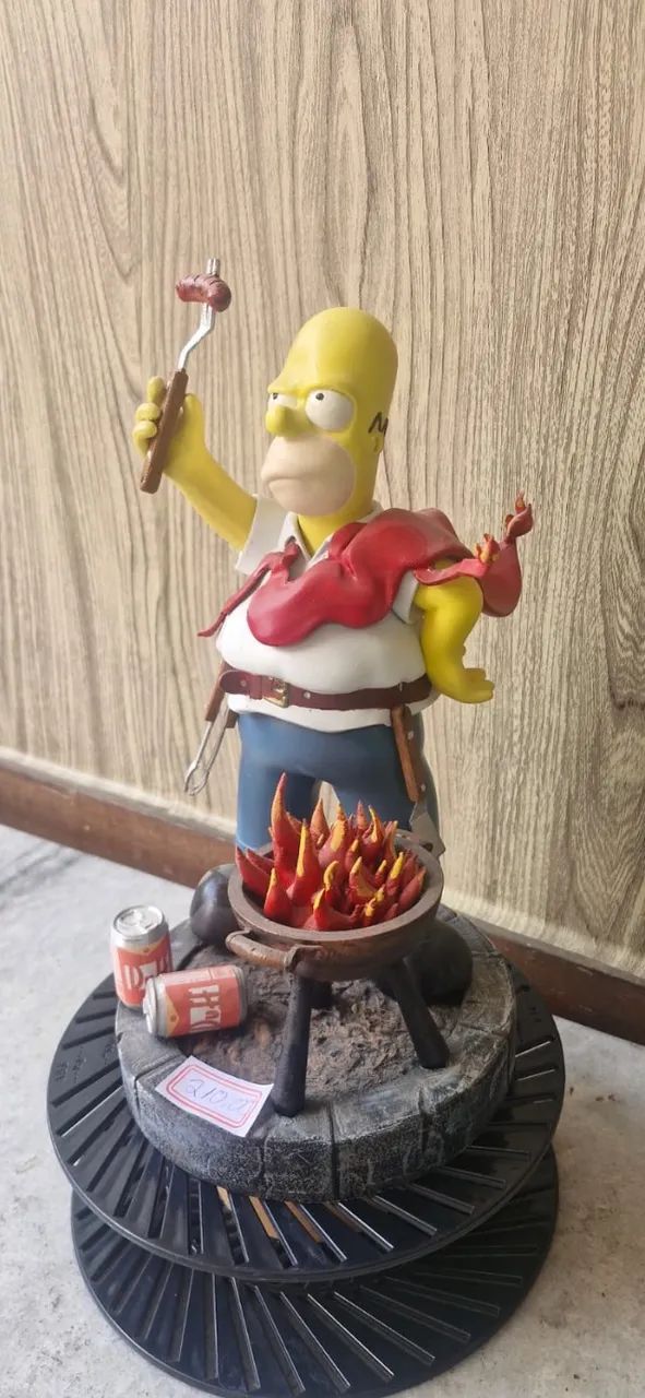 BONECO HOMMER SIMPSON DE IMPRESSÃO 3D - Foto 3