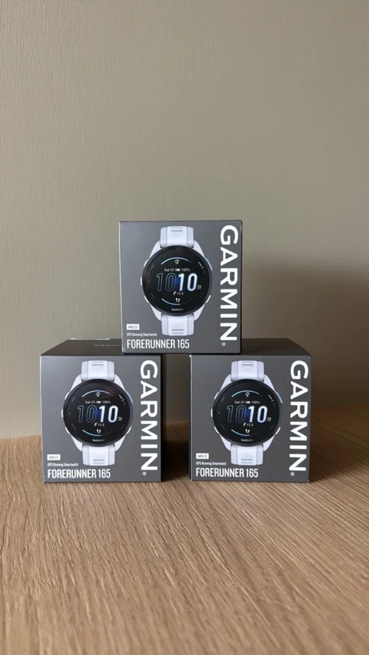 Garmin 165 Forerunner Branco LACRADO