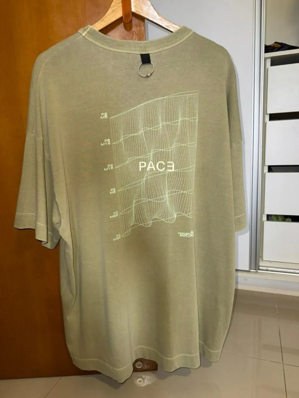 Camiseta PACE Waveform Oversized