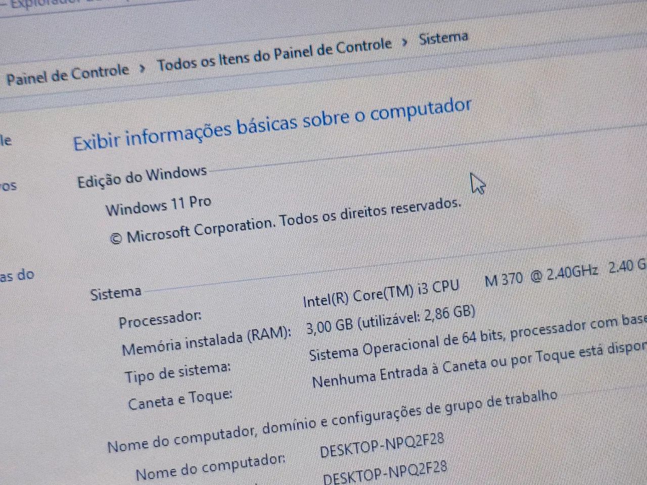Notebook Hp Intel i3 WIN 11 - Foto 4